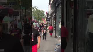 Fordham Road In The Bronx NY New York City Street Walk [upl. by Hulen]