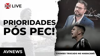 DEPOIS DA VENDA VASCO PLANEJA USO DA GRANA DE PEC E ESTIPULA ALVOS EM DUAS POSIÇÕES [upl. by Yelsel]