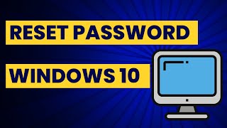 Cara Reset Password Akun Windows 10  Reset Password Windows 10 [upl. by Jacenta]