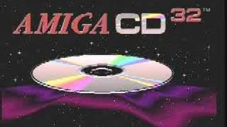 Commodore Amiga CD32  Boot  Startup Screen [upl. by Sioled]