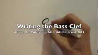 Writing The Bass Clef [upl. by Collum]