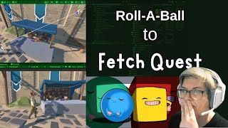 Lets turn the RollABall tutorial into a narrative game  Twitch Live Stream [upl. by Ansley]