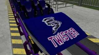 Twister A NoLimits Roller Coaster with POV [upl. by Jasun]