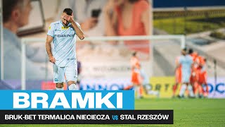 BRAMKI  BrukBet Termalica Nieciecza  Stal Rzeszów 6062023 [upl. by Zahavi]