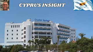 Crystal Springs Hotel Pernera Cyprus  A Tour Around [upl. by Nosydam]