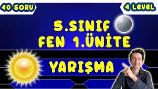 5 Sınıf Fen Bilimleri 1 Ünite Testi [upl. by Charley]