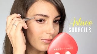 Comment épiler ses sourcils [upl. by Nwahsav]