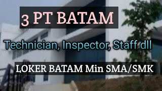 Loker Batam PT Iklan Kota Batam Hari Ini [upl. by Nyleuqaj]