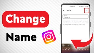 How to Change Name In Instagram Updated [upl. by Dew]