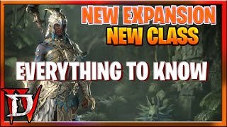 Diablo 4 Expansion And New Class Everything New we saw NEW MAP  Armory Loot Filter Sets [upl. by Drake]