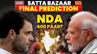 Satta Bazaars Predict BJP Victory in Lok Sabha 2024 But 400 Paar May be FarFetched Dream [upl. by Oinotnaocram]