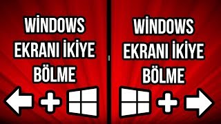 Ekran Bölme  Windows 10 Ücretsiz [upl. by Rawdin]