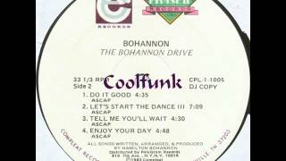 Bohannon  Lets Start The Dance III Funk 1983 [upl. by Onaled]