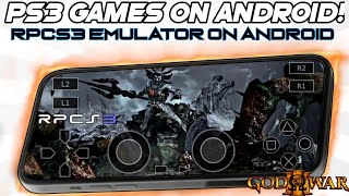 🔥God Of War 3 Android Gameplay🔥 pt 01PS3 Games On AndroidRpcs3 Emulator Android [upl. by Edette]