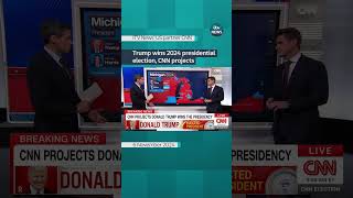 Trump wins 2024 presidential election CNN projects newsitvnews [upl. by Xad]