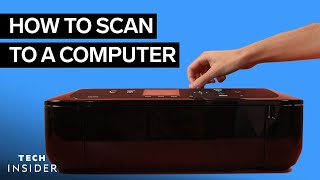 How To Scan A Document To Your Computer [upl. by Grube]