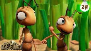 The Defraudables  🐛 Antiks amp Insectibles 🐜  Funny Cartoons for Kids  Moonbug [upl. by Nyrak]