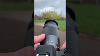 The Canon EFM 55200mm Zoom Lens on the Canon M50 Mark ii shorts [upl. by Raven767]