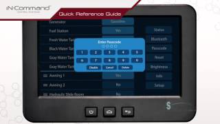 iN•Command™ Reference Guide Configuring Passcode and Passcode Timer [upl. by Sajet718]