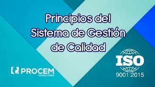 Principios del Sistema de Gestión de Calidad [upl. by Mendez]