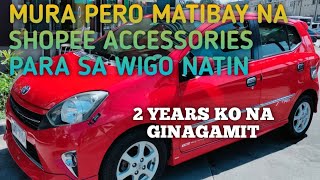 WIGO ACCESSORIES FROM SHOPEE 2024 UPDATE Wigo Serye [upl. by Nigrom]