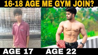 In 1618 age should we join gym HEIGHT badegi ya nahi [upl. by Colly673]