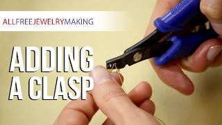 How to Add a Clasp [upl. by Eelytsirk]