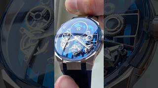 15000000 STUNNING tourbillon  Ulysse Nardin Blast Free Wheel Marquetry [upl. by Louls53]