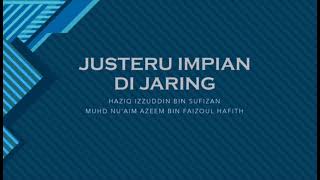 NOVEL JUSTERU IMPIAN DI JARINGGaya Bahasa HaziqampAzeem [upl. by Siulegroj847]