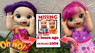 BABY ALIVE Newborn Twins are Lost 😰 [upl. by Karole387]