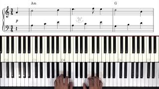 Greensleeves  Piano Tutorial [upl. by Sharman]