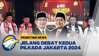 KPU Jakarta Siap Gelar Debat Kedua Pilkada  Primetime News [upl. by Perlman]