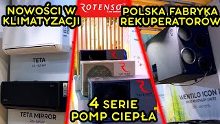 NOWA Polska Fabryka Rekuperacji Rotenso WENTILO  Nowy typoszereg Klimatyzacji [upl. by Creedon496]