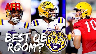 Does LSU Have BEST QB ROOM in the Country [upl. by Link497]