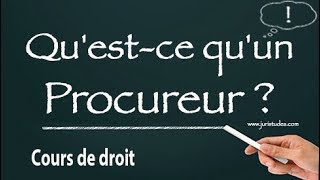 Les Métiers du Droit  Procureur magistrat du parquet [upl. by Georgina]