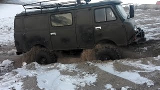 Жесткий УАЗ quotБуханкаquot с мотором QD32 UAZ quotBuhankaquot [upl. by Ivey]