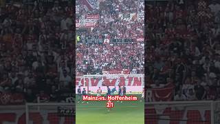 Mainz vs Hoffenheim 21  tsg bundesliga hoffenheim mainz05 fsv fsvmainz05 [upl. by Lusty115]