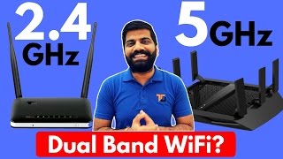 24GHz Vs 5GHz WiFi  Which one is better for you Dual Band WiFi [upl. by Enerual]