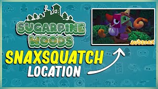 WHERE TO FIND THE SNAXSQUATCH AT SIGARPINE WOODS  BUGSNAX  EASTER EGG LOCATION  CANDID CRYPTID [upl. by Mireille]