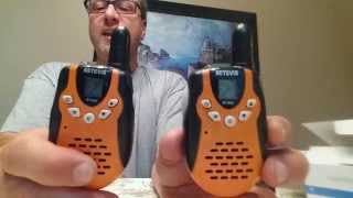 Retevis RT602 Walkie Talkie 22 Channel Review and HandsOn [upl. by Storm]