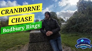 Cranborne Chase  Badbury Rings  An Ironage Treasure hiking drone [upl. by Lirva214]