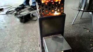 Improved Mini Rocket Stove [upl. by Anum]