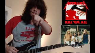 Seek and Destroy  Metallica  Guitar Cover  Solo [upl. by Whitcomb]