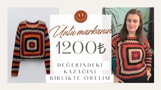 ÜNLÜ MARKANIN KROŞE KAZAĞINI YAPALIM [upl. by Hsenid229]