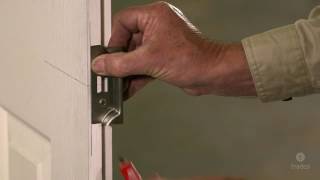 How to Install a Tube Latch in a Rebated Door Tutorial Video by Tradco [upl. by Iolande]