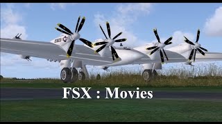 FSX  Northrop XB35 Flying Wing [upl. by Eldwun696]