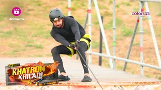 भालू ने Karan को हराया  Khatron Ke Khiladi S14 [upl. by Lovash]