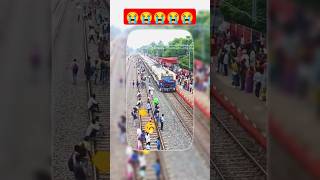 Train running status video reailway shortvideo song train vlog 😭😭😭😭😭 [upl. by Anaytat]