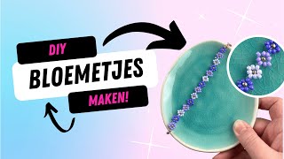 Bloemen Armband Maken Met Kralen DIY [upl. by Aguayo]