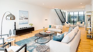 Inside a £9000000 SKY VILLA at Battersea Power Station  Copperstones Properties [upl. by Peers]